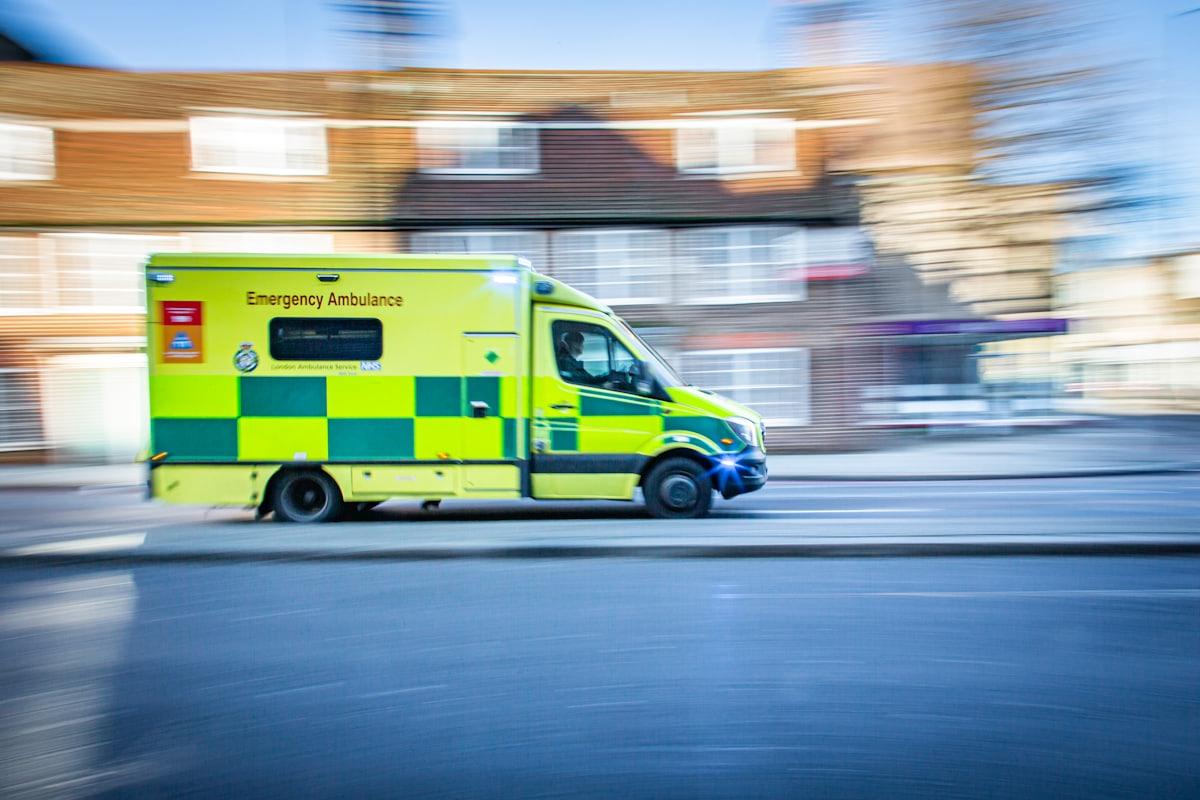 Ambulância em atendimento pré-hospitalar